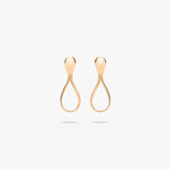 ELIKA SMALL GOLD EARRINGS ELIKA SMALL GOLD EARRINGS