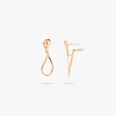 ELIKA SMALL GOLD EARRINGS ELIKA SMALL GOLD EARRINGS