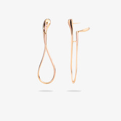 ELIKA LONG GOLD EARRINGS ELIKA LONG GOLD EARRINGS