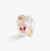 ANELLO MALAFEMMINA PICCOLO DEMI PAVÉ