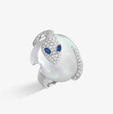 ANELLO MALAFEMMINA GRANDE CON PAVE'