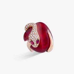 ANELLO MALAFEMMINA PICCOLO DEMI PAVÉ ANELLO MALAFEMMINA PICCOLO DEMI PAVÉ