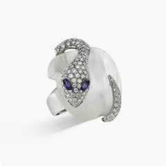 ANELLO MALAFEMMINA GRANDE CON PAVE' ANELLO MALAFEMMINA GRANDE CON PAVE'