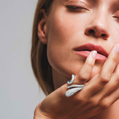 ANELLO ELIKA PAVE DI DIAMANTI ANELLO ELIKA PAVE DI DIAMANTI