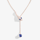 COLLANA MALAFEMMINA Y-SHAPE CON PAVE'