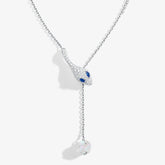 COLLANA MALAFEMMINA Y-SHAPE CON PAVE'