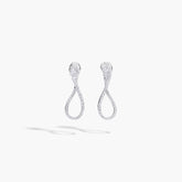 ORECCHINI ELIKA PICCOLI CON PAVÉ