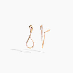 ELIKA SMALL PAVÉ EARRINGS ELIKA SMALL PAVÉ EARRINGS