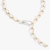 CATENA ELIKA MAGLIE PICCOLE CON PAVE