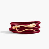 BRACCIALE ELIKA IN PELLE CON ORO