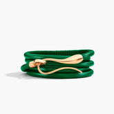 BRACCIALE ELIKA IN PELLE CON ORO