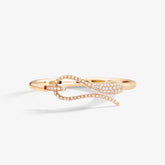 BRACCIALE ELIKA RIGIDO CON PAVE'