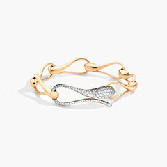 BRACCIALE ELIKA MAGLIE GRANDI CON PAVE' BRACCIALE ELIKA MAGLIE GRANDI CON PAVE'