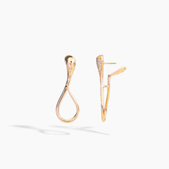ELIKA MEDIUM PAVÉ EARRINGS ELIKA MEDIUM PAVÉ EARRINGS