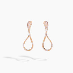 ELIKA MEDIUM PAVÉ EARRINGS ELIKA MEDIUM PAVÉ EARRINGS