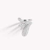 ANELLO ELIKA PAVE DI DIAMANTI