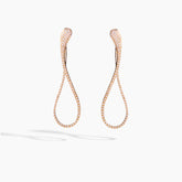 ORECCHINI ELIKA LUNGHI CON PAVÉ