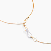 COLLANA ELIKA YSHAPE LIGHT CON PAVÉ