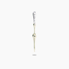 ELIKA CHAIN EARRINGS WITH PAVE' ELIKA CHAIN EARRINGS WITH PAVE'