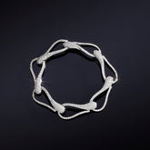 BRACCIALE ELIKA MAGLIE GRANDI FULL PAVE'