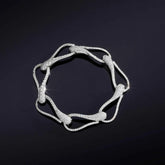 BRACCIALE ELIKA MAGLIE GRANDI FULL PAVE'