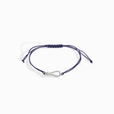 BRACCIALE MINI ONE PAVE CON CORDINO
