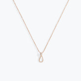 COLLANA ELIKA MINI ONE PAVÉ DIAMANTI