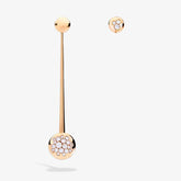 ORECCHINI GLAMOUR ASIMMETRICI PAVE'