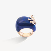 HAPPY FROG RING WITH STONE