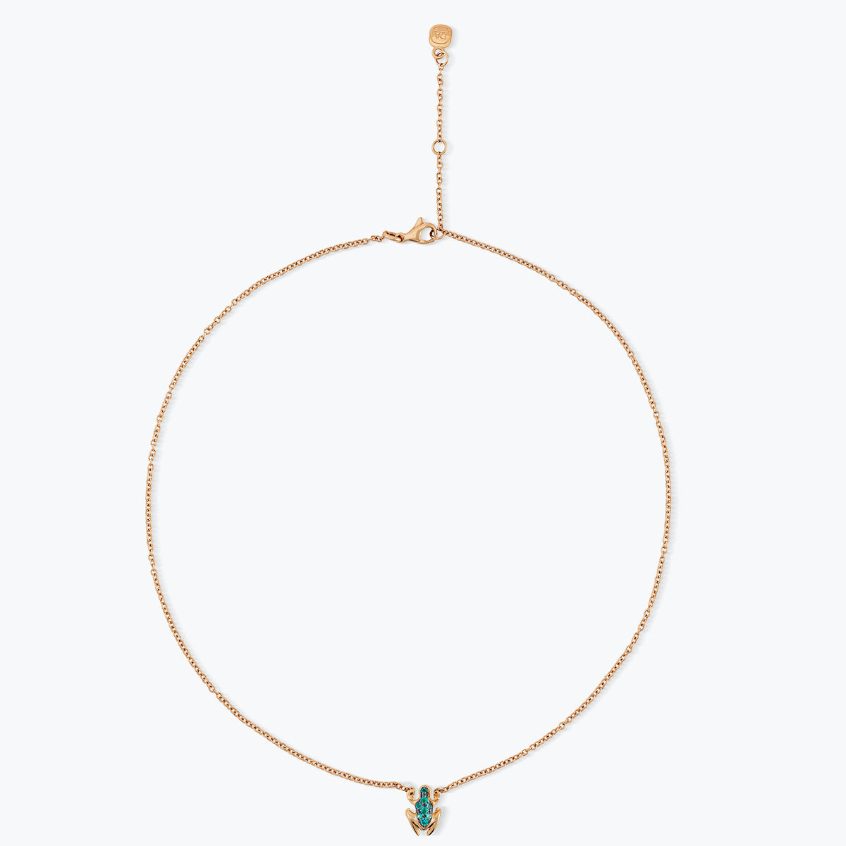HAPPY FROG MINI NECKLACE
