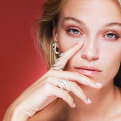 ANELLO IVY CON DIAMANTI ANELLO IVY CON DIAMANTI
