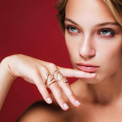 ANELLO IVY CON DIAMANTI ANELLO IVY CON DIAMANTI
