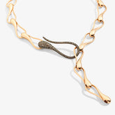 CATENA ELIKA MAGLIE GRANDI CON PAVE