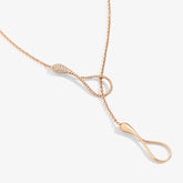 COLLANA ELIKA Y-SHAPE CON PAVE
