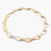 CHOKER ELIKA MAGLIE GRANDI CON 1 PAVÉ