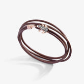 BRACCIALE HAPPY FROG IN PELLE