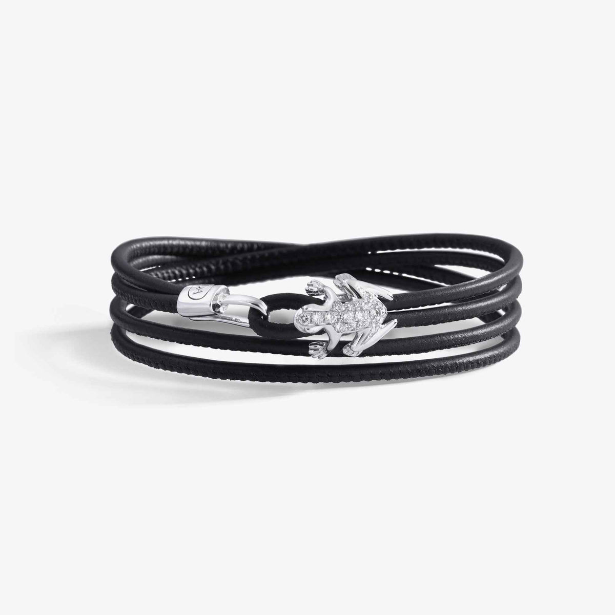BRACCIALE HAPPY FROG IN PELLE