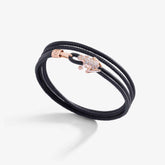 BRACCIALE HAPPY FROG IN PELLE