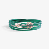 BRACCIALE HAPPY FROG IN PELLE