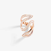 ANELLO IVY DOPPIO CON DIAMANTI