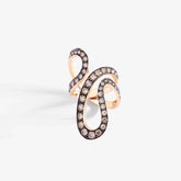 ANELLO IVY LUNGO CON DIAMANTI