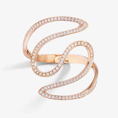BRACCIALE IVY DOPPIO CON DIAMANTI BRACCIALE IVY DOPPIO CON DIAMANTI