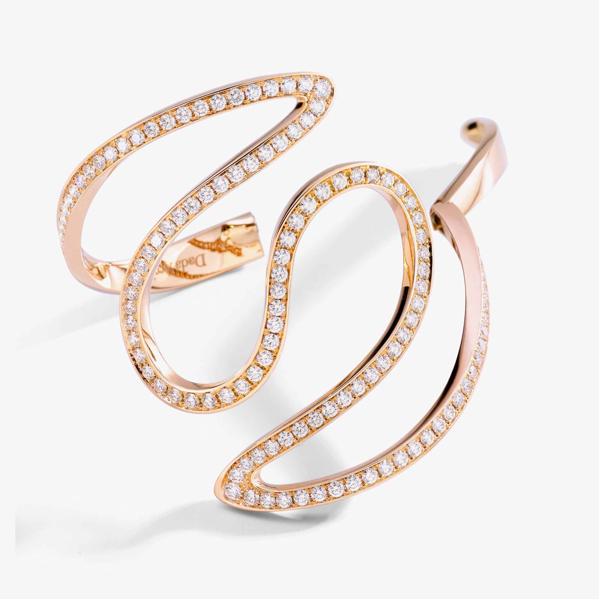 BRACCIALE IVY DOPPIO CON DIAMANTI BRACCIALE IVY DOPPIO CON DIAMANTI