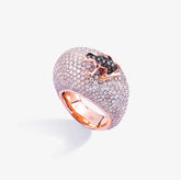 ANELLO HAPPY FROG MEDIO FULL PAVE'