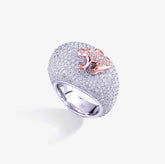 ANELLO HAPPY FROG MEDIO FULL PAVE'