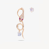 MALAFEMMINA DEMI PAVE' EARRINGS