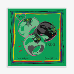 HAPPY FROG SILK CARRE' 70X70 HAPPY FROG SILK CARRE' 70X70