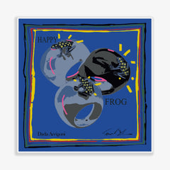 HAPPY FROG SILK CARRE' 70X70 HAPPY FROG SILK CARRE' 70X70