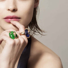 ANELLO MALAFEMMINA PICCOLO CON PIETRA ANELLO MALAFEMMINA PICCOLO CON PIETRA