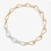 CHOKER ELIKA MAGLIE GRANDI CON 3 PAVÉ